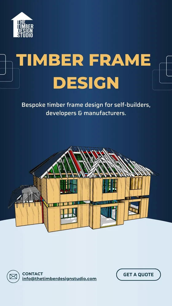 Timber Design Studio ad: Timber frame design